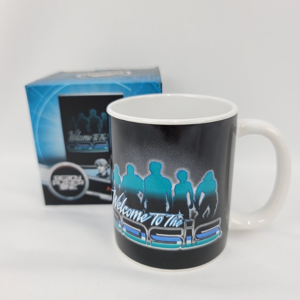 Retro Welcome to the Oasis Ready Player One Mug